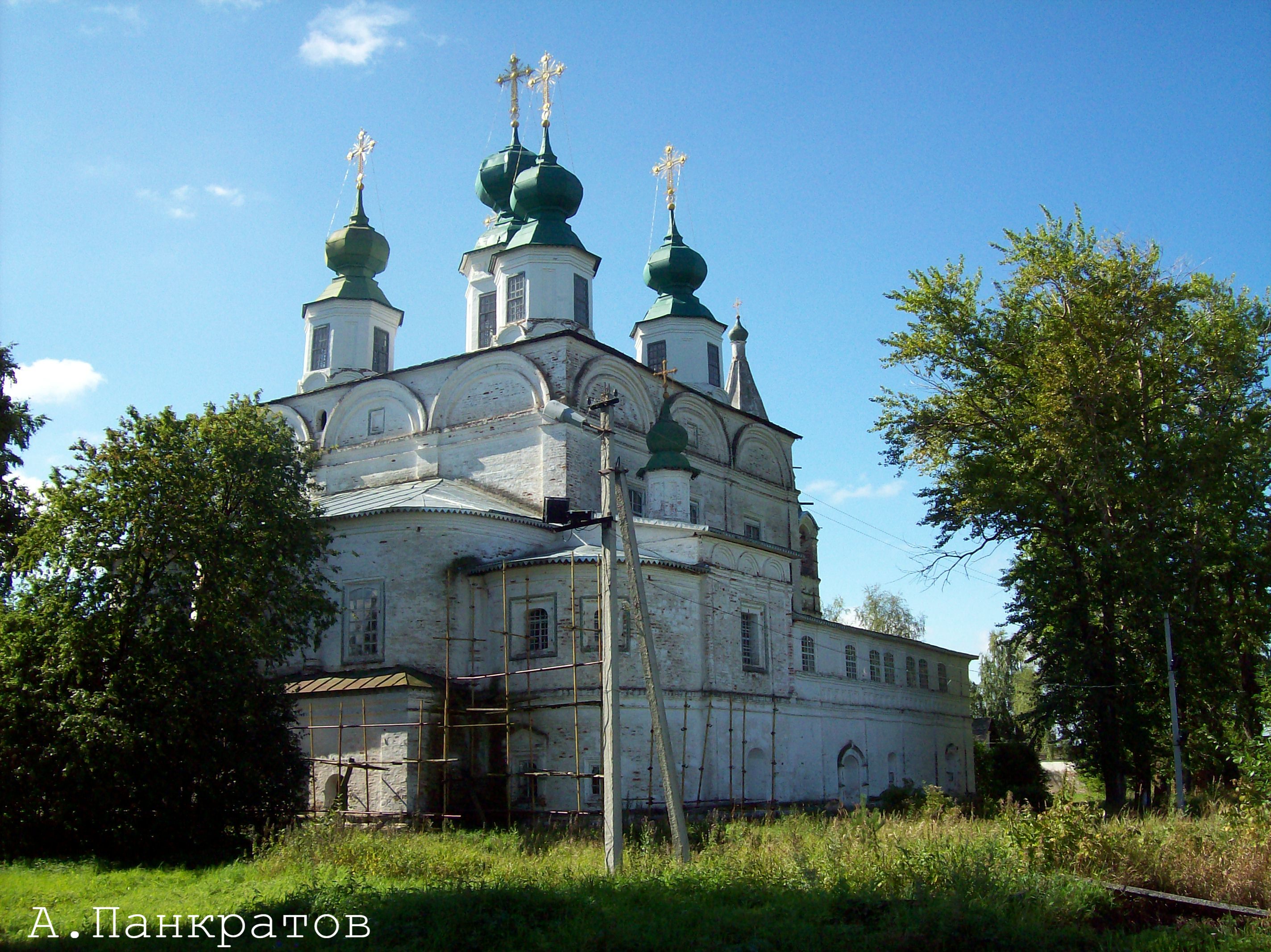 Морозовица. Троице-Гледенский монастырь. Собор Троицы Живоначальной, 1659